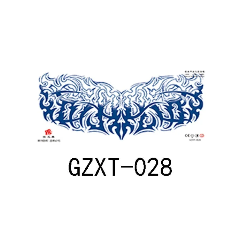 Herbal juice chest sticker tattoo sticker lasts 15 days herbal plant semi-permanent juice tattoo on chest back