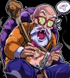 Master Roshi Decorative Painting - Dragon Ball - H-TWO Studio