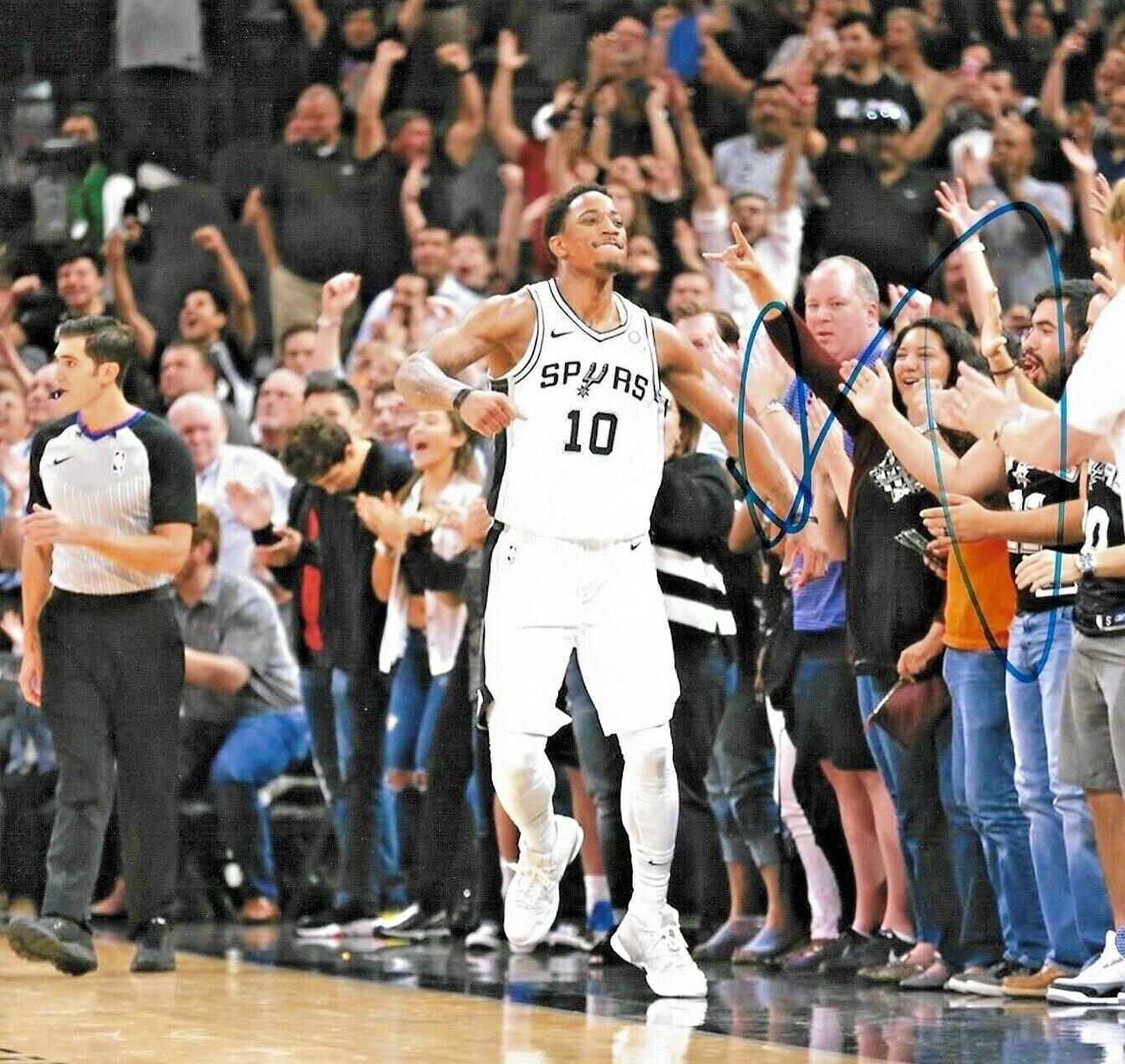 DeMar DeRozan Autographed Signed 8x10 Photo Poster painting ( Spurs ) REPRINT