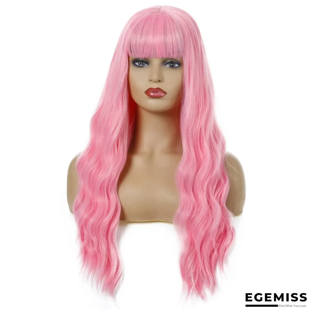 Fashion Long Curly Hair Ladies Fluffy Wavy Curly Headgear | EGEMISS