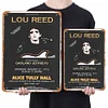 Lou Reed - Vintage Metal Signs - 20*30cm/30*40cm - Music