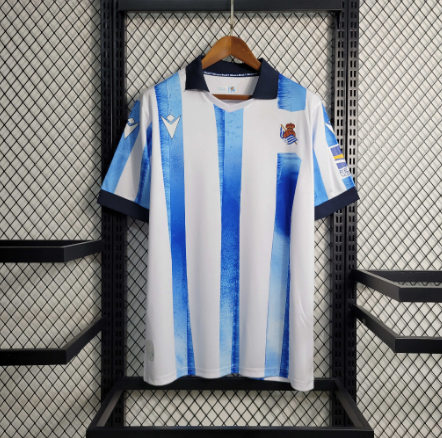 23-24 Royal Society Real Sociedad Home Football Jersey 1:1 Thai Quality