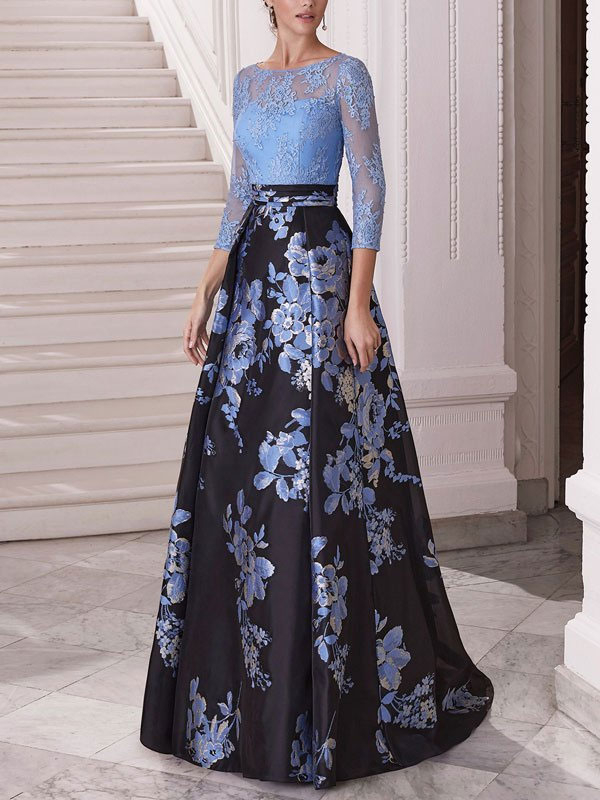 Classic elegant dinner party eco-friendly material ladies dress