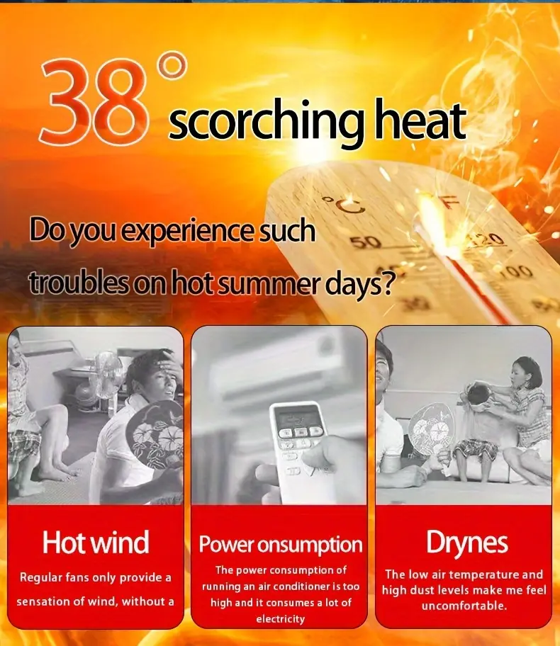 portable air conditioner humidifier fan 3 in 1 mini cooling fan for home and office bedroom fan with usb powered powerful cooling air conditioner for household use Product details 1