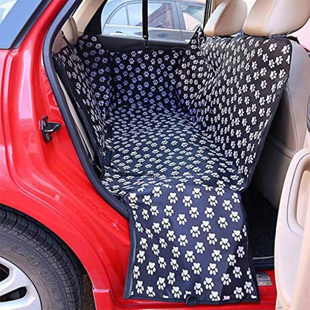 Paw-Paint Dog Seat Cover