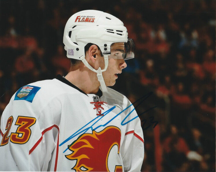 Calgary Flames Sean Monahan Autographed Signed 8x10 Photo Poster painting COA G