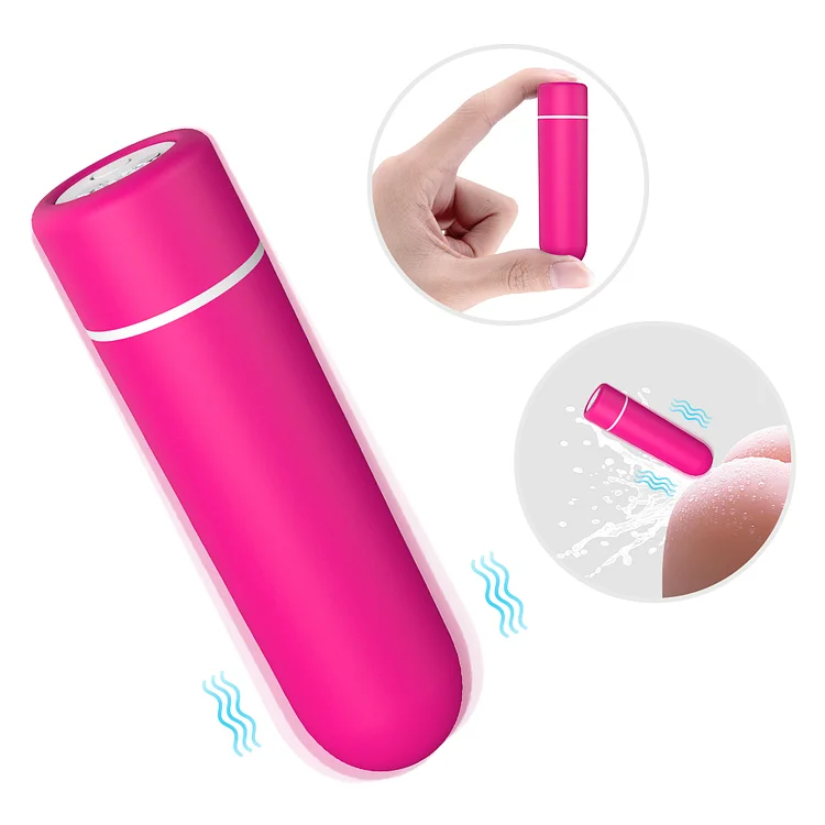 Mini Bullet Vibrator 10 Speed Rechargeable Silicon Sex Toy Waterproof Wireless Bullet Vibrator For Women