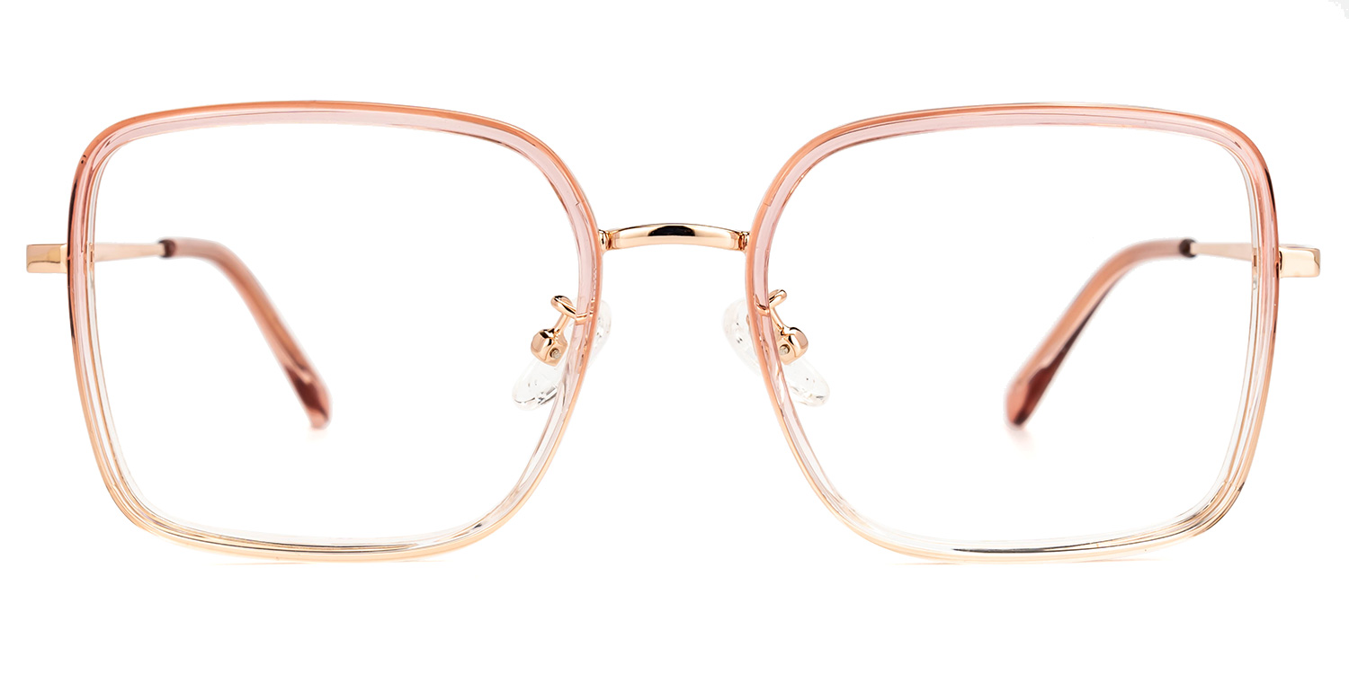Jenifer Rosa Quadratisch Brille Rosa