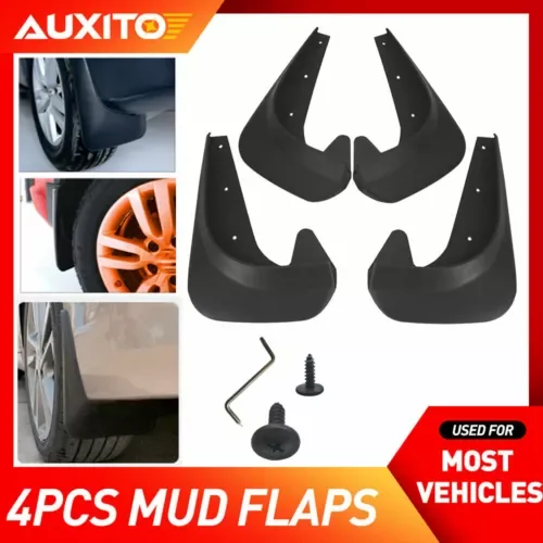 Dronehint 4X Universal Black Car Mud Flaps Splash Guards For Car Auto Accessories Parts (For: Acura) Parts