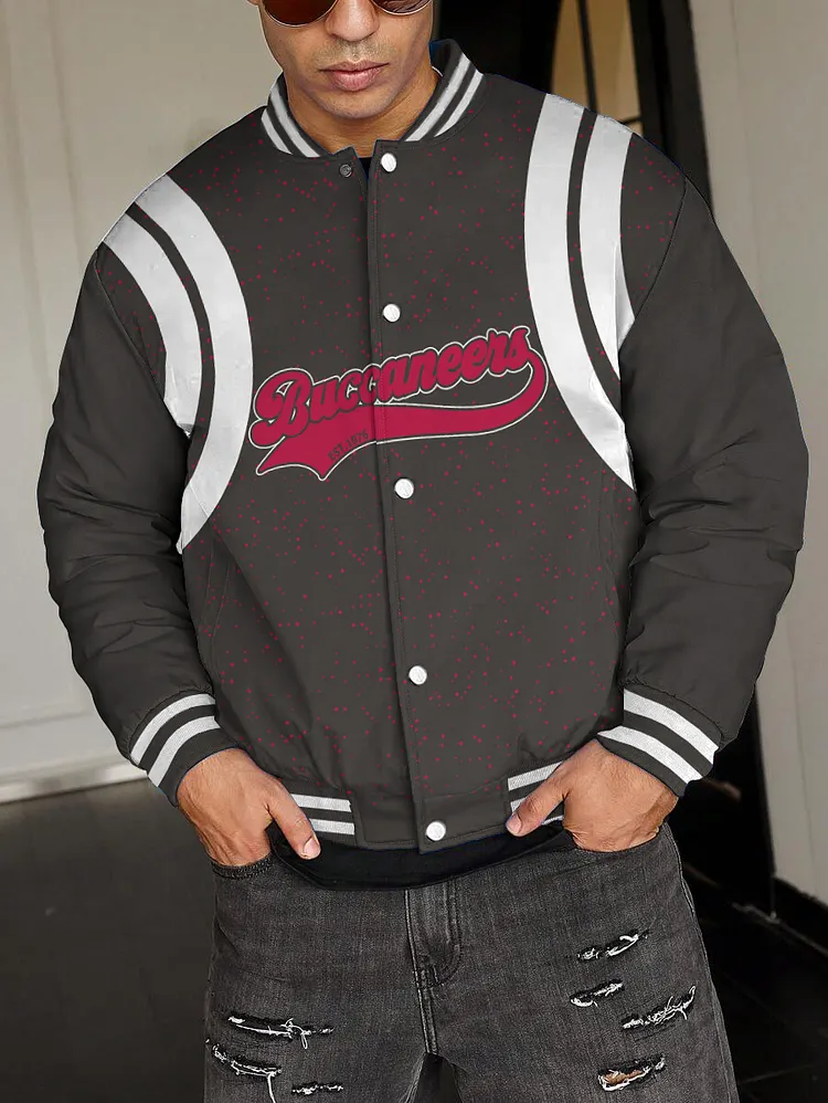 Tampa Bay Buccaneers National Football League 2024 Make Your Mark Unisex Varsity Jacket