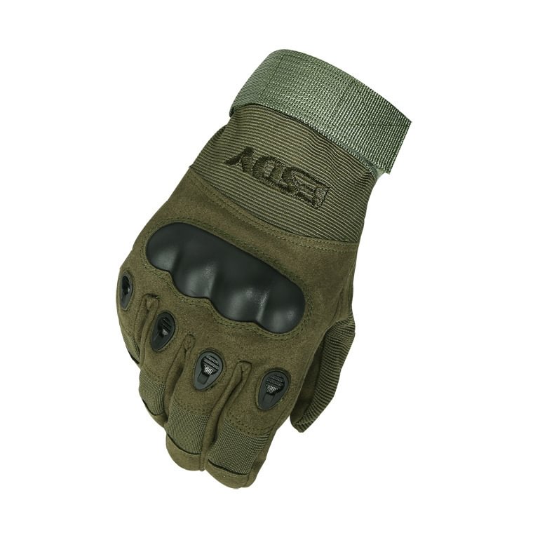 Mens Sports Outdoor Full Finger Combat Riding Gloves-Compassnice®