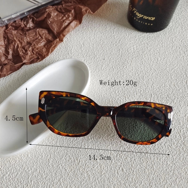 Casual Sweet Glasses Pc Resin Round Frame Square Oval Frame Full Frame Women’s Sunglasses