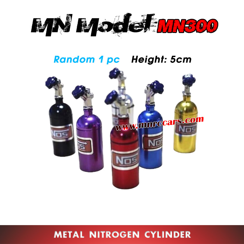 MN Model MN300 RC Car Upgrade Parts Metal Nitrogen Cylinder