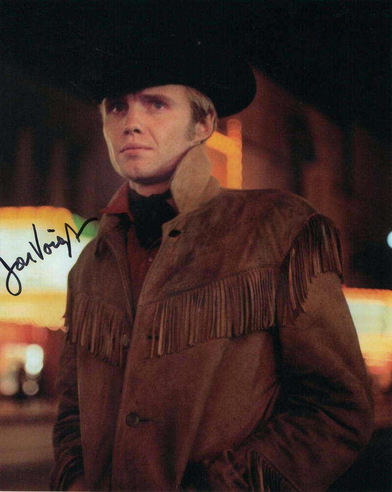 JON VOIGHT SIGNED AUTOGRAPH 8X10 Photo Poster painting - MIDNIGHT COWBOY, HOLLYWOOD LEGEND, ICON