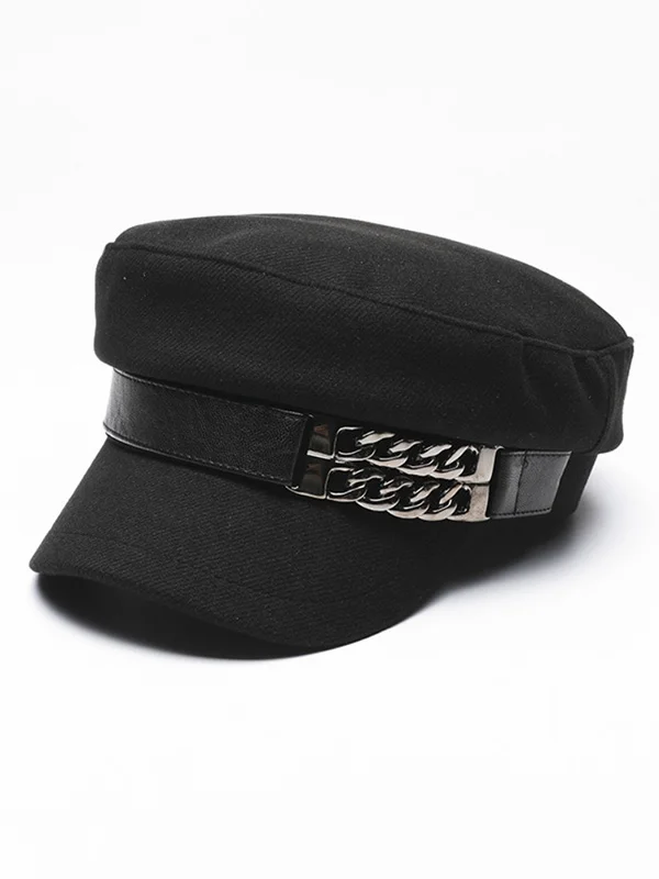Artistic Retro Vinage Chains Beret Hats&Caps