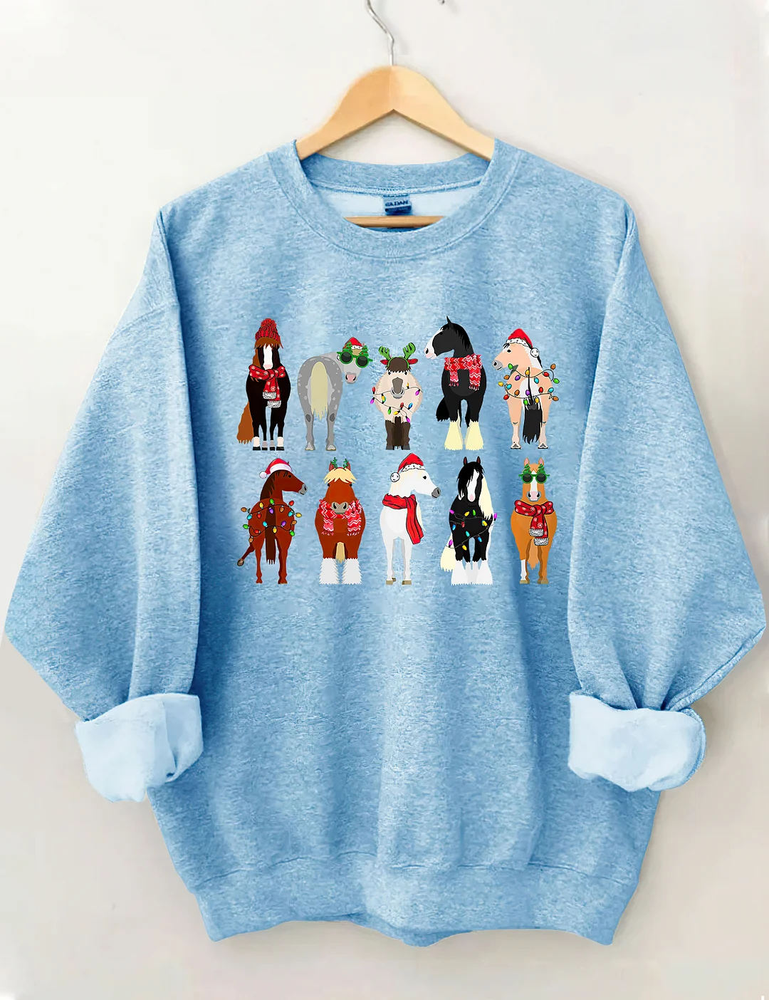 Horse Lover Christmas Sweatshirt
