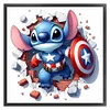 Disney Stitch - 11CT Stamped Cross Stitch - 40*40cm - Disney