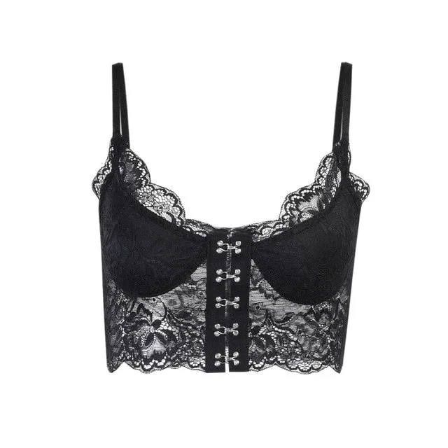 Embroidery Lace Camisole Top