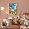 Diamond Painting -DIY Round Drill Heart Seaside Arch