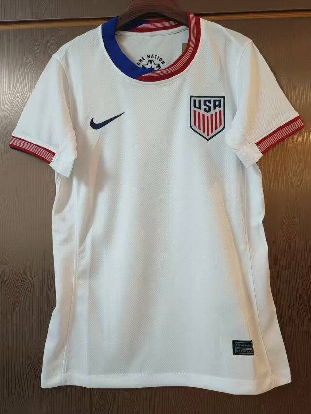 2024 America US United States Home Women Football Shirt Thai Quality