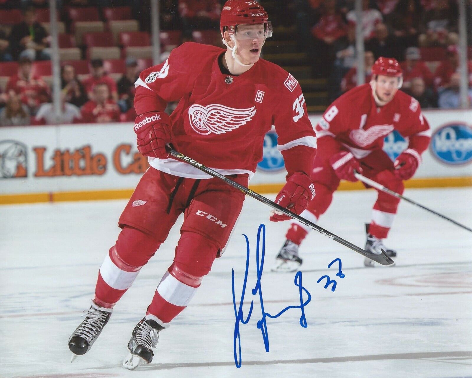 Evgeny Svechnikov Signed 8x10 Photo Poster painting Detroit Red Wings Autographed COA