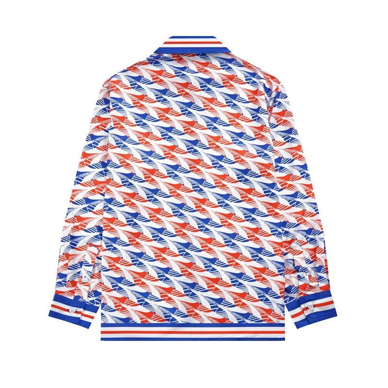 Casablanca 2023 new silk long-sleeved shirt