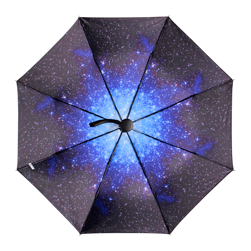 Black/Blue Galaxy Night Umbrella SP179887