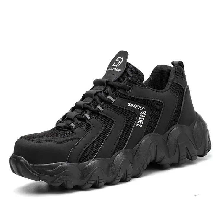 Orthopedic Shoes For Men Indestructible Solid Sole Reflective Safety Sneakers Radinnoo.com