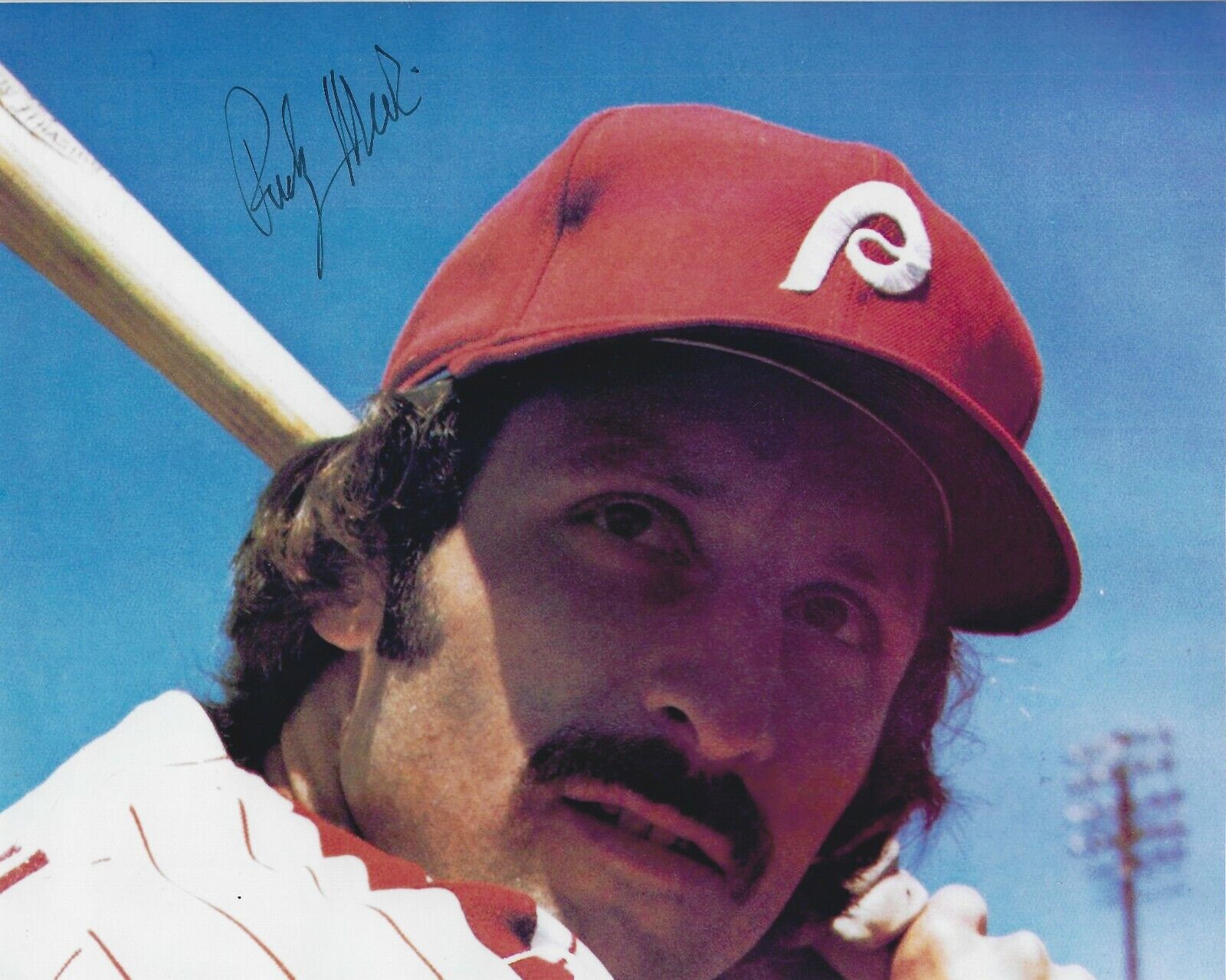 Signed 8x10 RUDY MEOLI Philadelphia Phillies Autographed Photo Poster painting - COA