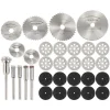 30x Diamond Cutting Disc Saw Blade Tools Grinding Wheel Set for Dremel Rotary