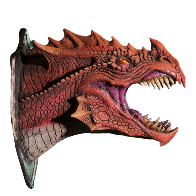 Dragon Legends Prop Wall Mounted For Halloween
