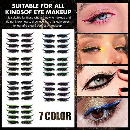 3-in-1 Reusable Eyeliner and Eyelash Stickers