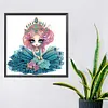 Diamond Painting-DIY Crystal Rhinestone Peacock Girl