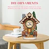 Wooden House - 5D DIY Clock