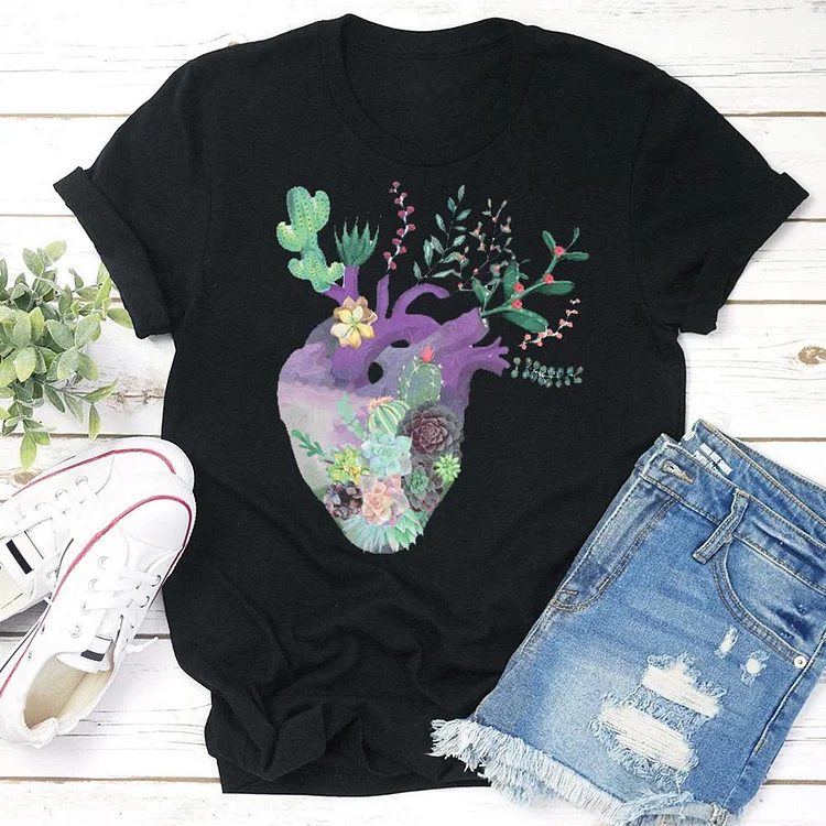 Plants T-Shirt Tee - 01948-Annaletters