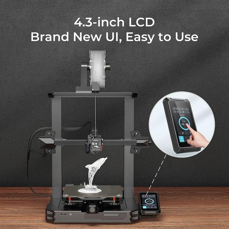  Creality Sonic Pad Klipper-based 3D Printing Smart Pad, The  Best Upgrade for 3D Printers, Compatible with any FDM 3D printer (Ender-3  V2/Ender-3 S1/Ender-3 S1 Pro etc. 30 models are pre-configured) 