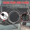 4Pcs Black Drain Plug & O-Ring 292001352 292001320 for GTI GTR GTX RXPX RXT RXTX