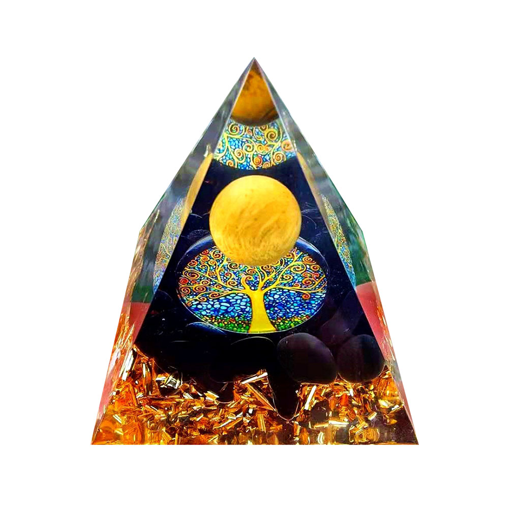 

5CM Crystal Pyramid Meditation Healing, 501 Original
