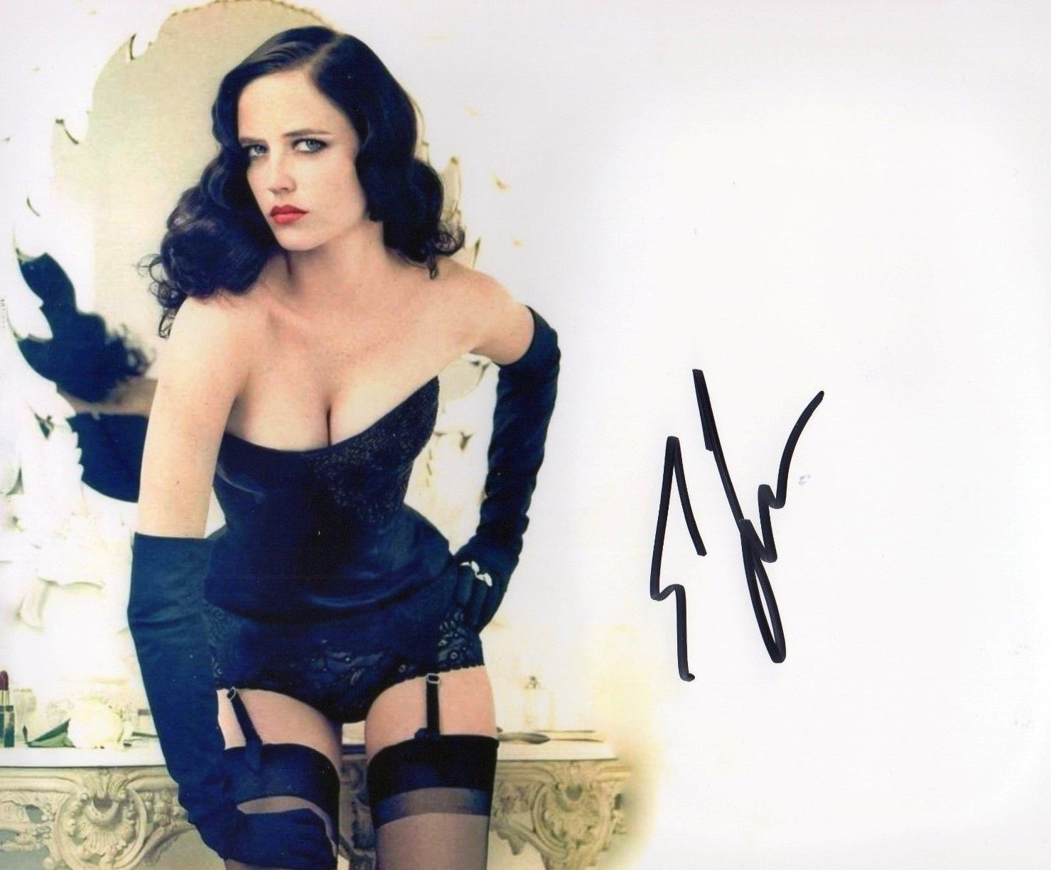 EVA GREEN AUTOGRAPHED SIGNED A4 PP POSTER Photo Poster painting PRINT 30