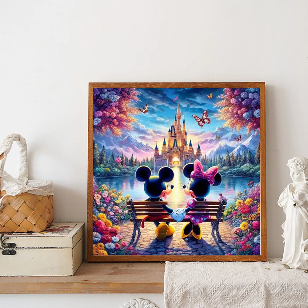 Diamond Painting - Full Round Drill - Mickey Mouse(Canvas|30*30cm)
