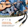 1/4 Inch TRS Cable 6.35mm Male to Male Stereo Jack Balanced Audio Path Cord