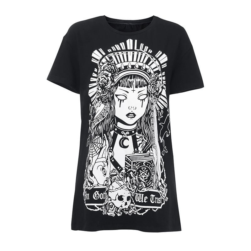 Printed Long Short Sleeves