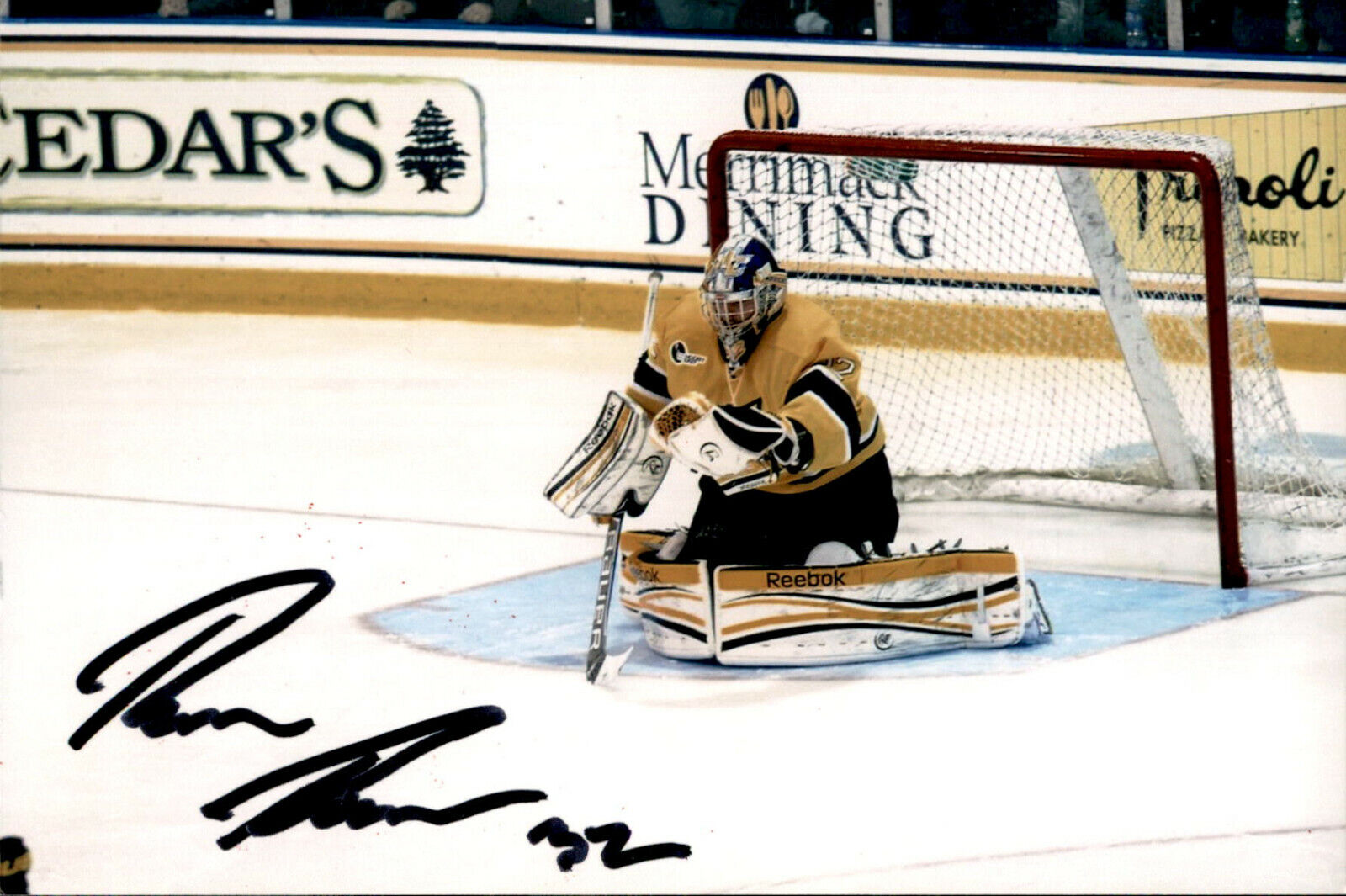 Rasmus Tirronen SIGNED 4x6 Photo Poster painting MERRIMACK COLLEGE / CAROLINA HURRICANES #3