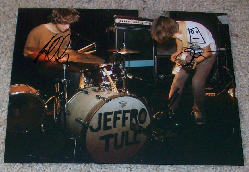 JEFF THE BROTHERHOOD BAND SIGNED AUTOGRAPH 8x10 Photo Poster painting A w/PROOF JAKE & JAMIN