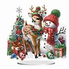 Diamond Painting Acrylic Snowman Desktop Ornaments Kit