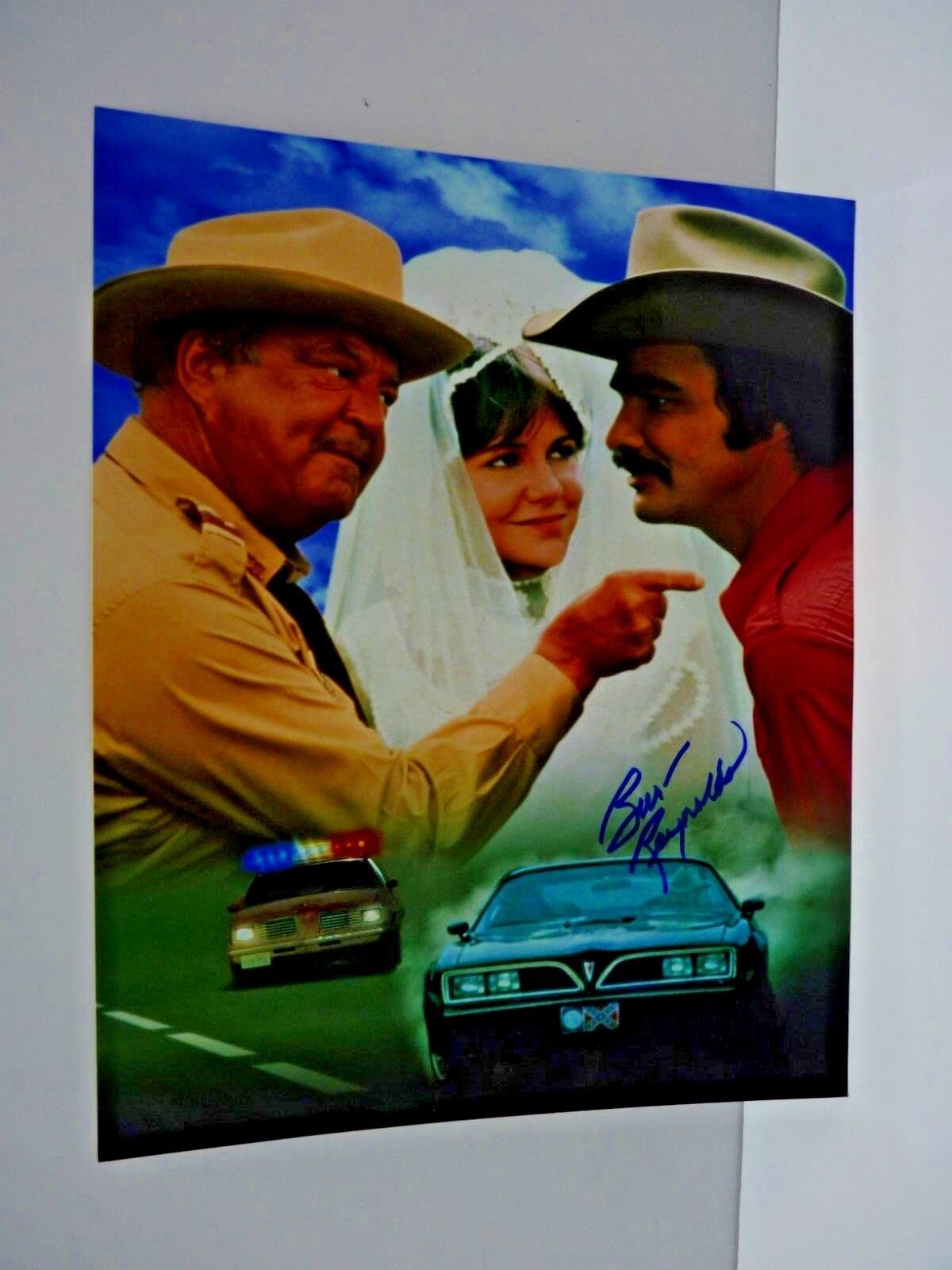 Burt Reynolds Smokey The Bandit Signed Autographed 8x10 Photo Poster painting PSA Certified #2