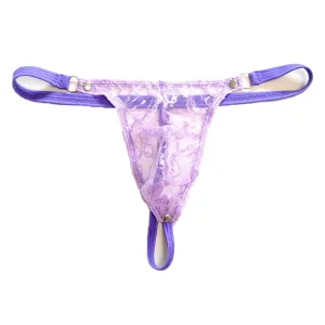 Men's Fashion Lace Thong