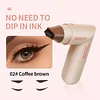Rotating waterproof winged eyeliner stamp