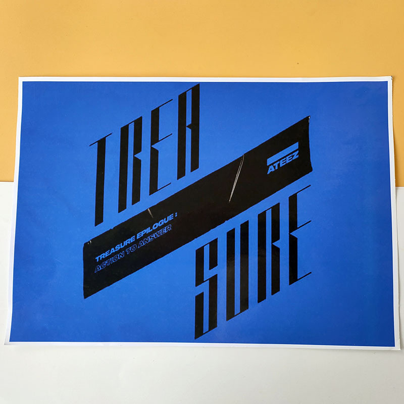 ATEEZ TREASURE Album Poster