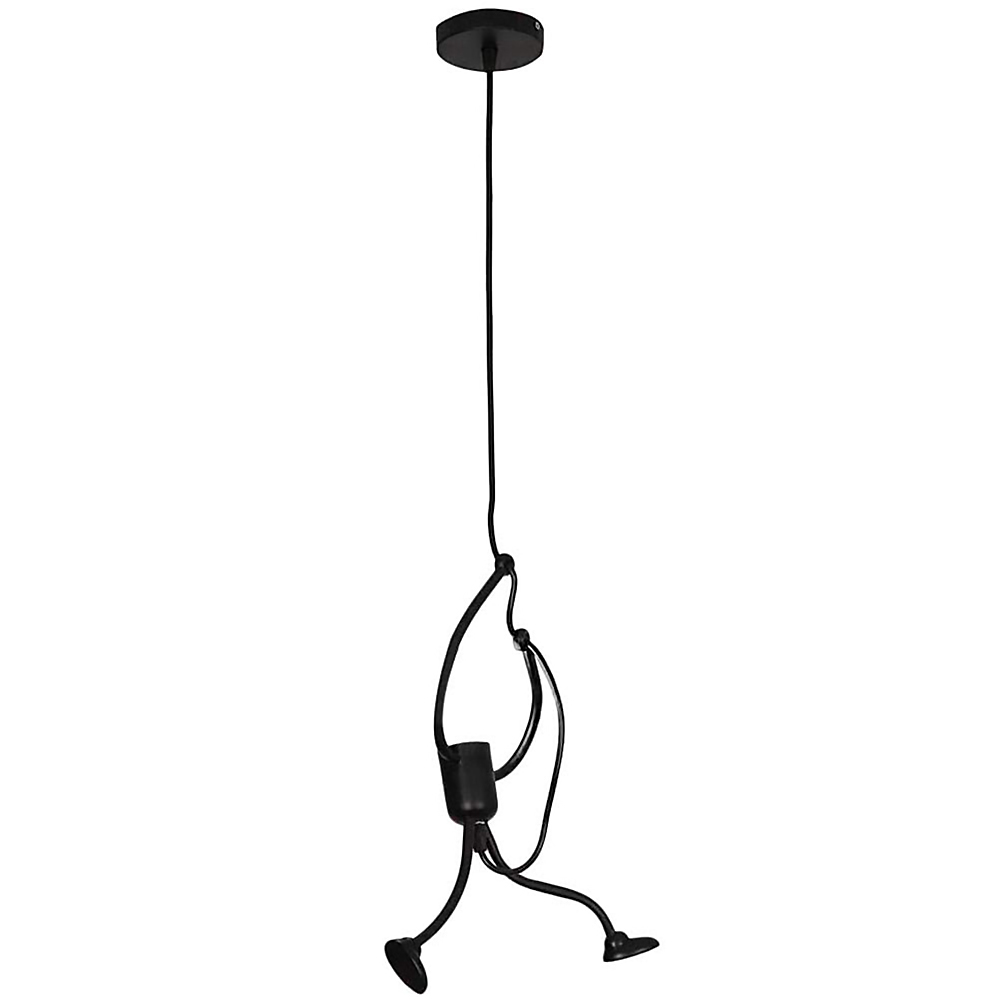 

Creative Little Man Climbing up Pendant Metal Hanging NO Bulb Light, 501 Original